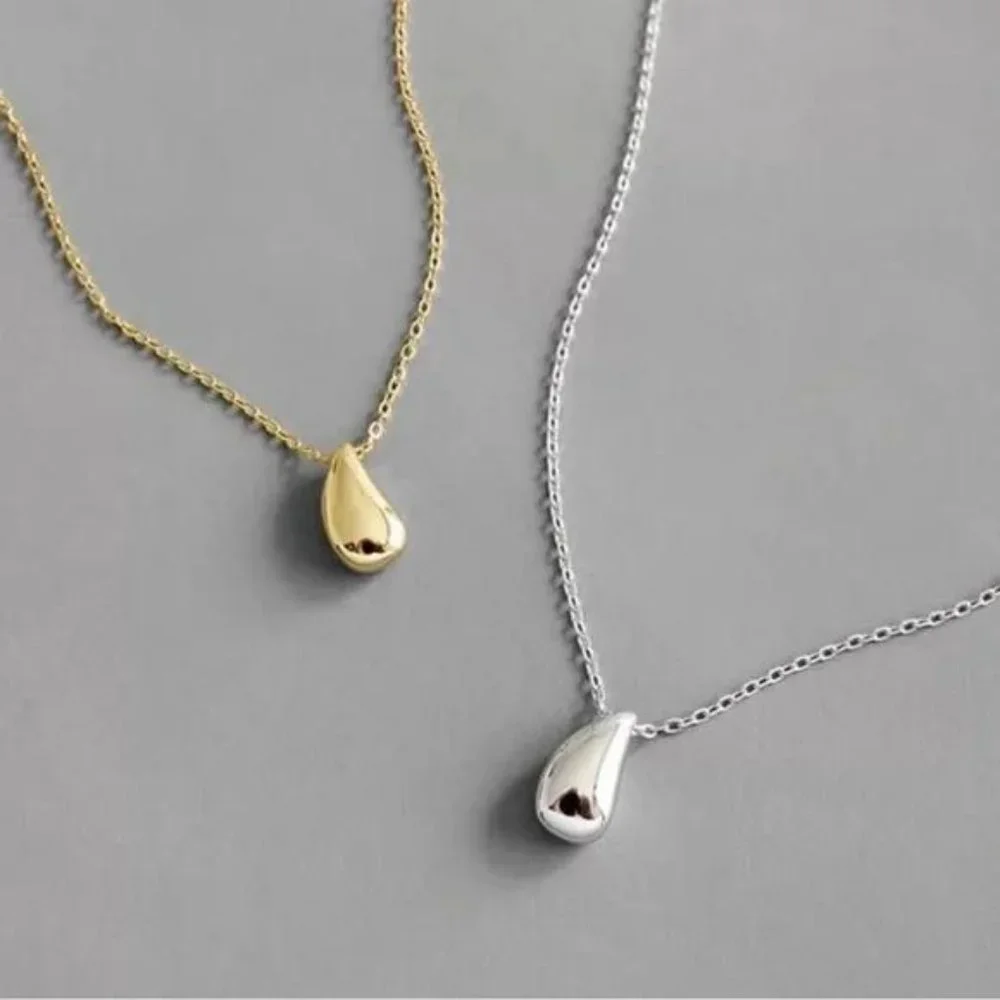 “18” NEW GOLD 925 STERLING SILVER NECKLACE, NICE NECKLACE, CUTE NECKLACE - Picture 2 of 3
